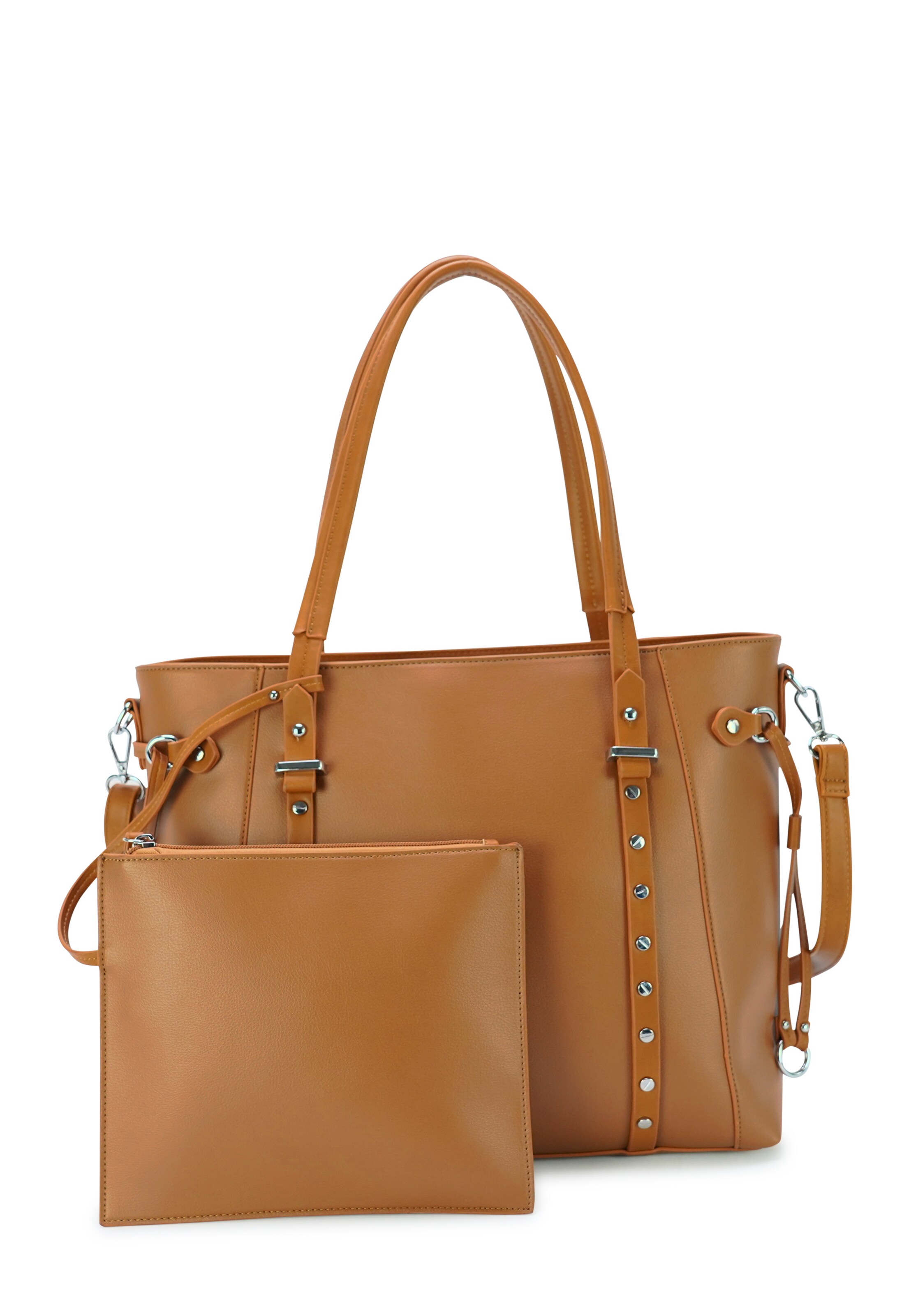 HARPA Handtas in Bruin: voorkant