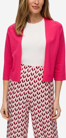 s.Oliver BLACK LABEL Knit Cardigan in Pink