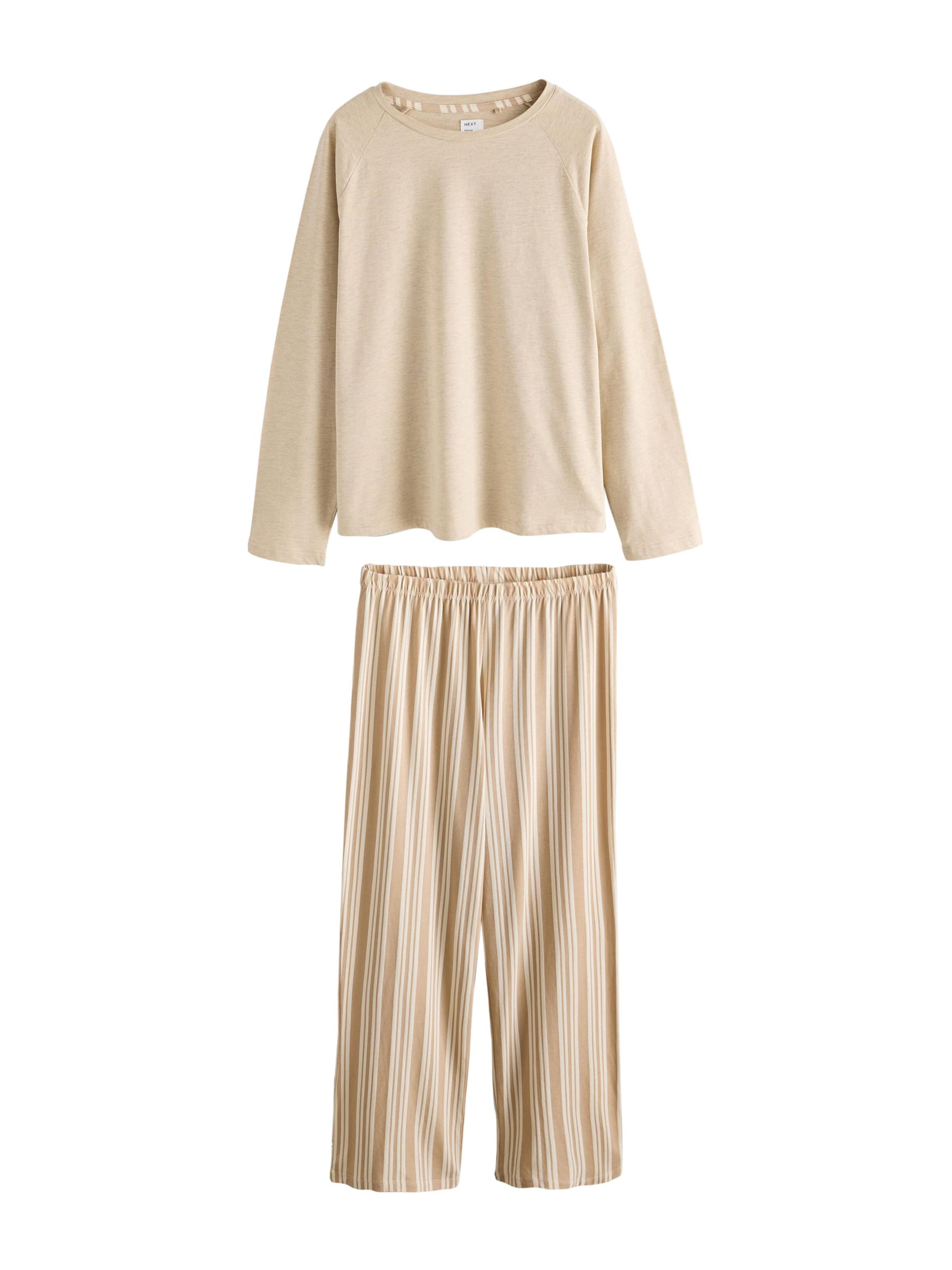 Next - Pijama en beige: frente
