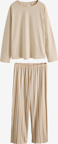 Next - Pijama en beige: frente
