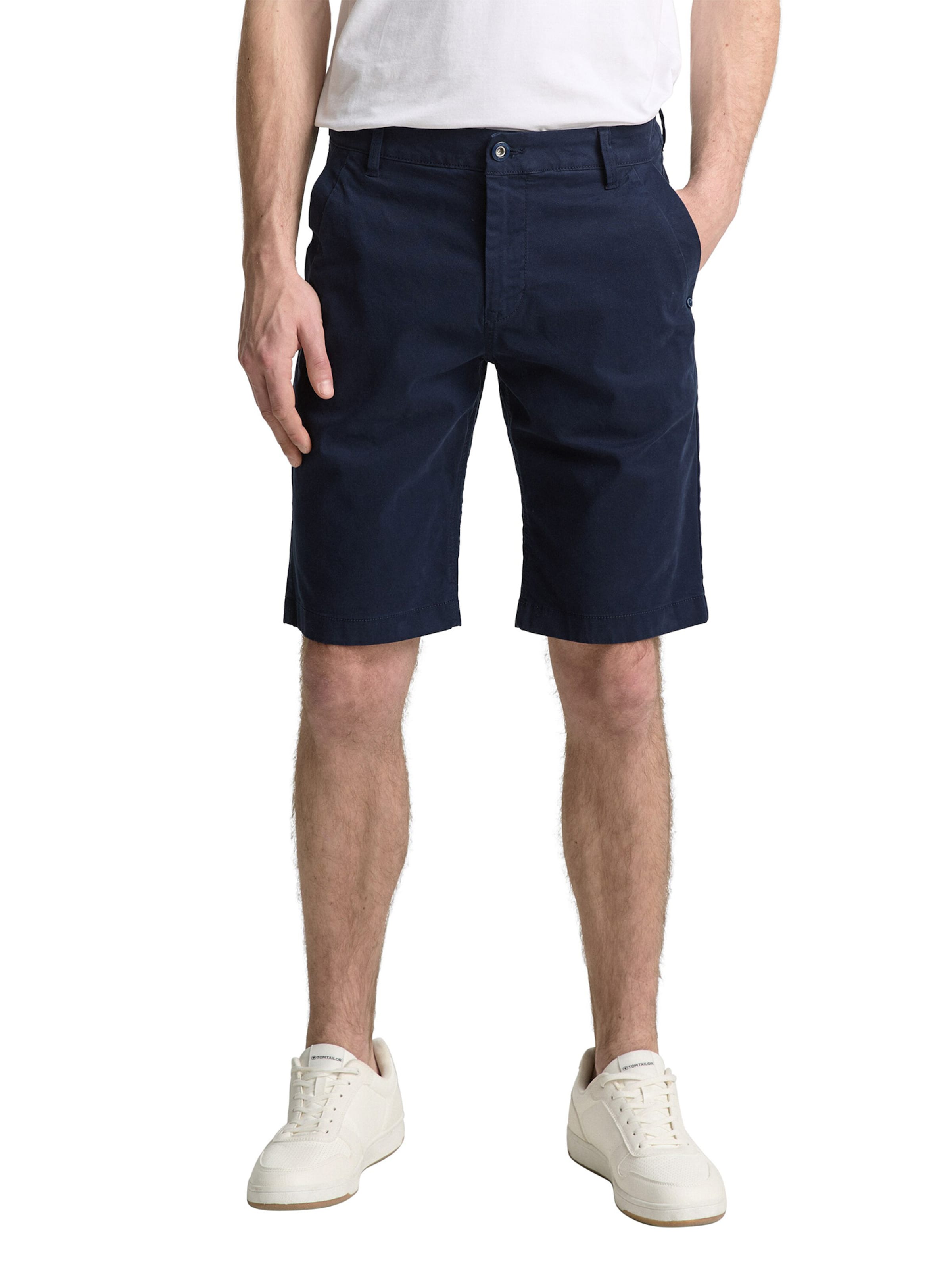 regular Pantaloni chino di TOM TAILOR in blu: frontale