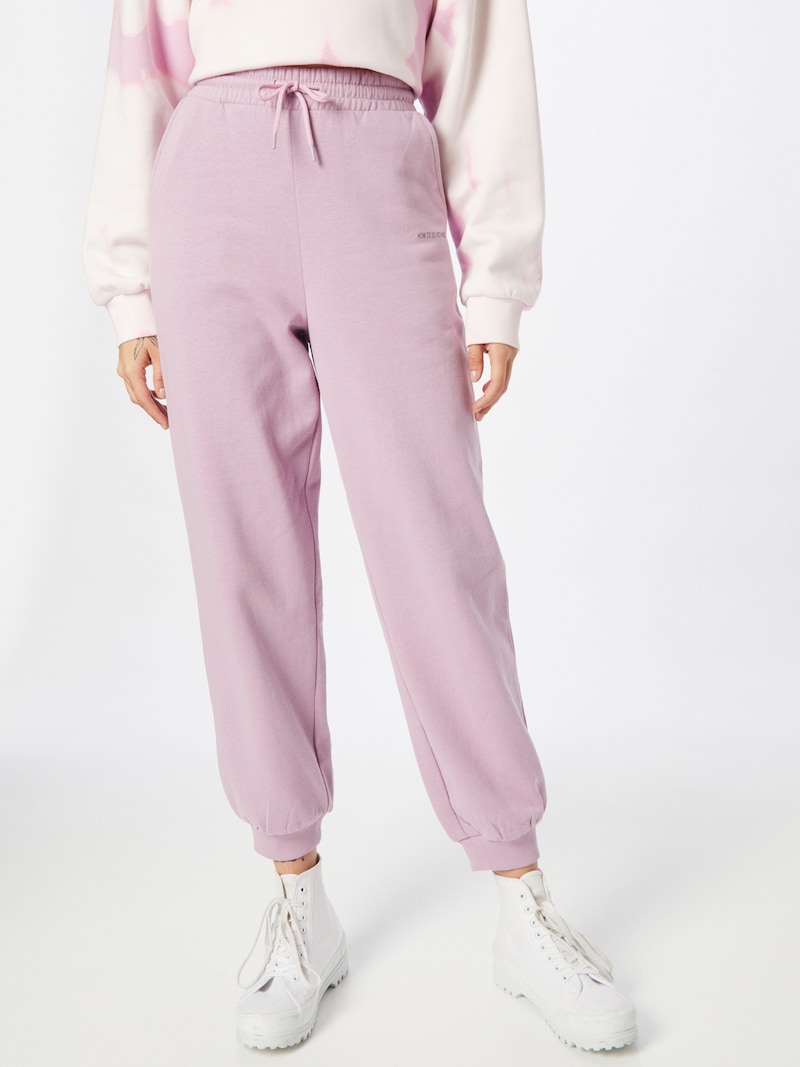 Pants ICHI 3/4 length pants Lavender