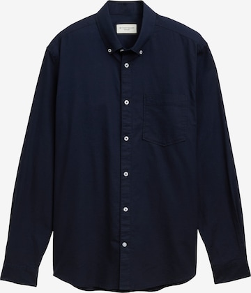 TOM TAILOR Regular Fit Hemd in Blau: Vorderseite