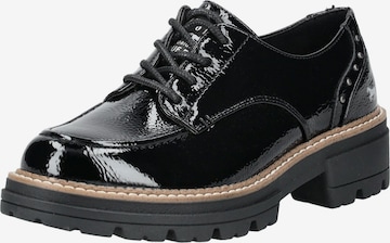 MUSTANG Veterschoen in Zwart: voorkant