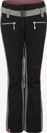 Almgwand Sporthose ' Preinerwand ' in grau / schwarz, Produktansicht