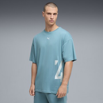 PUMA Functioneel shirt in Blauw: voorkant