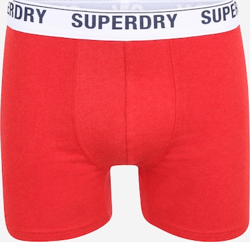 Superdry Bokserishortsit värissä punainen: edessä