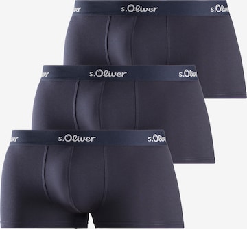 Boxers s.Oliver en bleu : devant