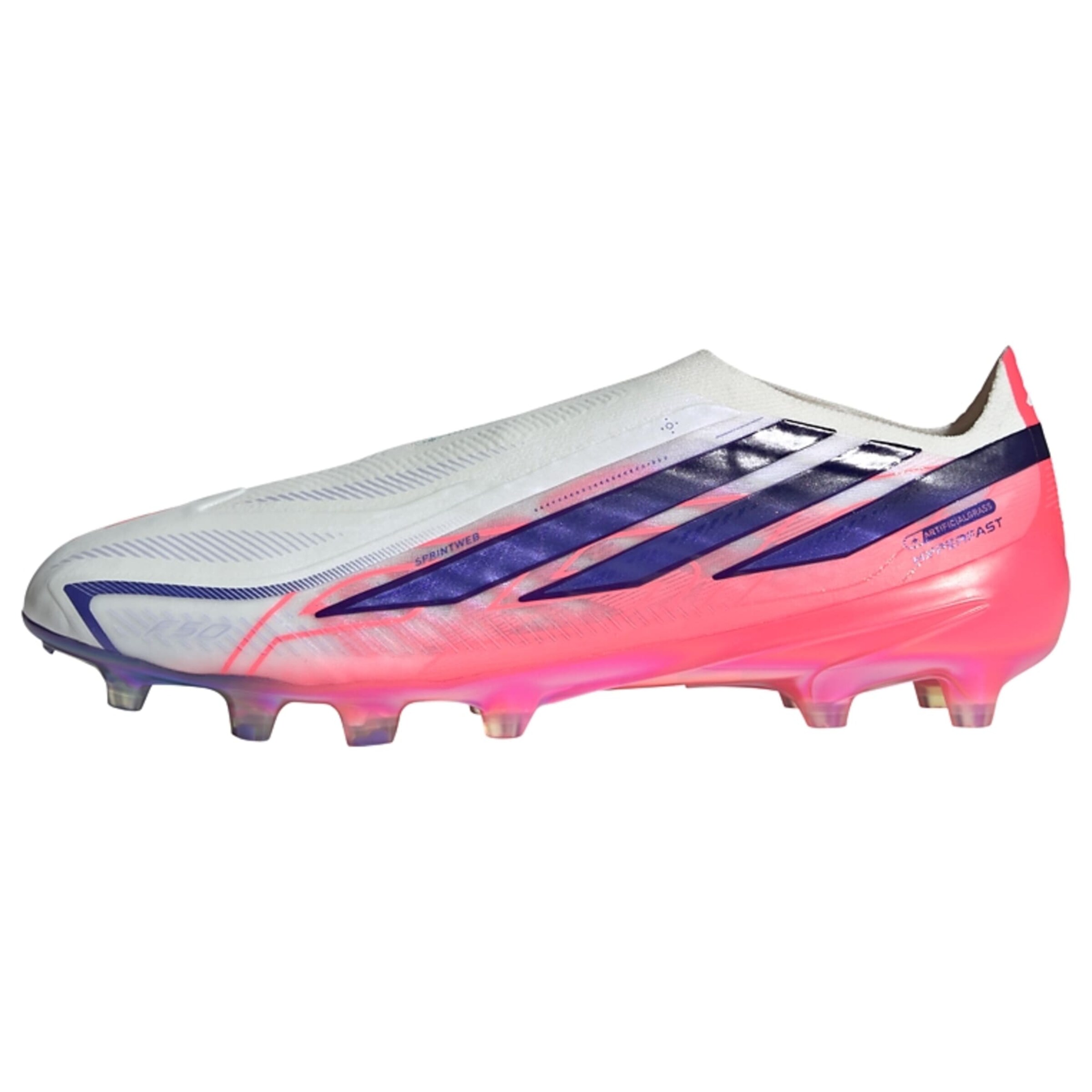 ADIDAS PERFORMANCE Fußballschuh 'F50 Hyperfast Elite' in 36 in marine / pink / weiß, Produktansicht