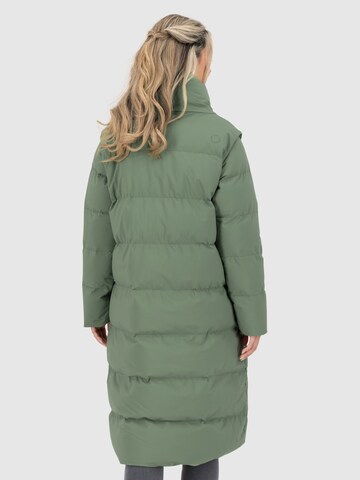 Alife and Kickin Vinterkappa 'FleurAK' i grön