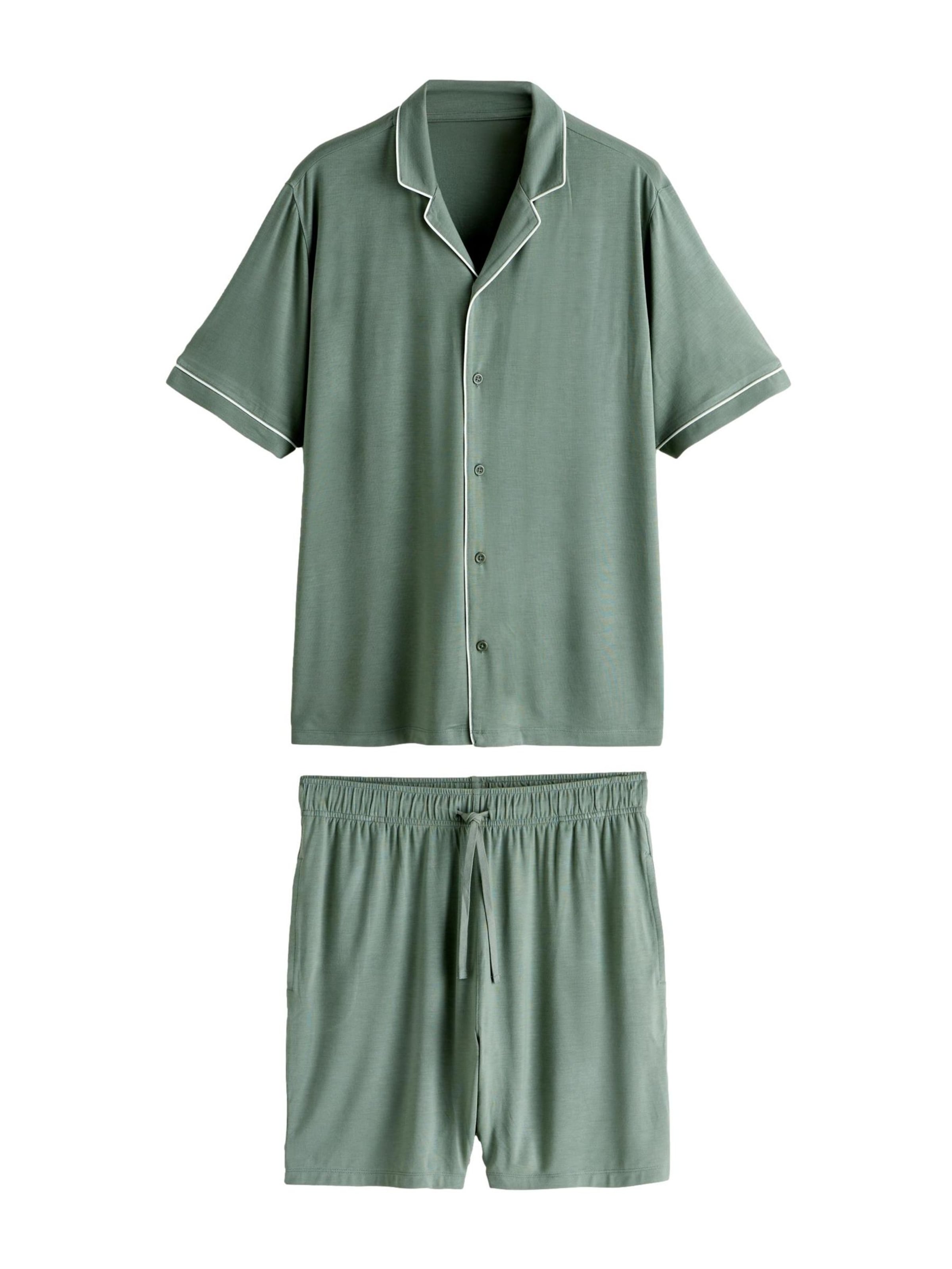 Next Pyjamas kort i grøn: forside