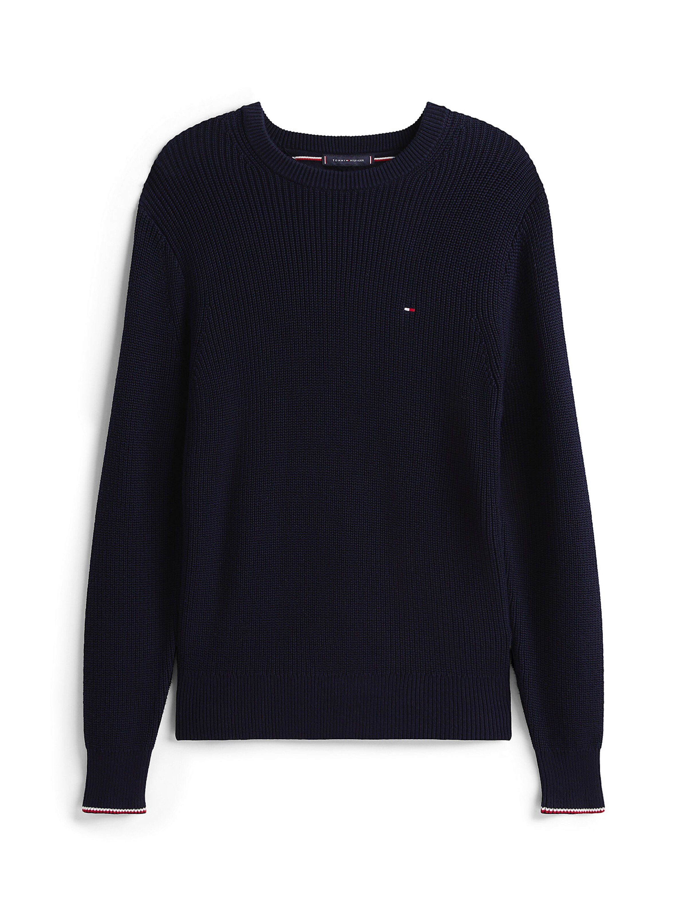 Pull-over TOMMY HILFIGER en bleu : devant