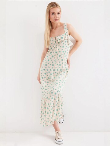 Bigdart Summer Dress in Green: front