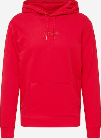 HOLLISTER Sweatshirt 'DOPAMINE' in Rood: voorkant