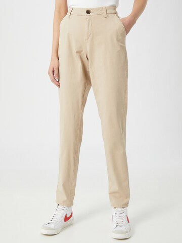 Coupe slim Pantalon chino s.Oliver en beige : devant