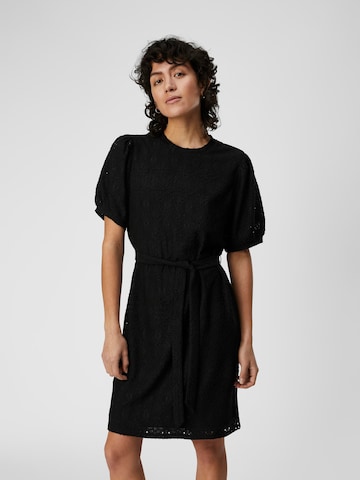 OBJECT Kleid 'FEODORA' in Schwarz: Vorderseite