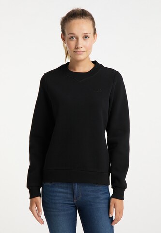 Sweat-shirt ICEBOUND en noir : devant