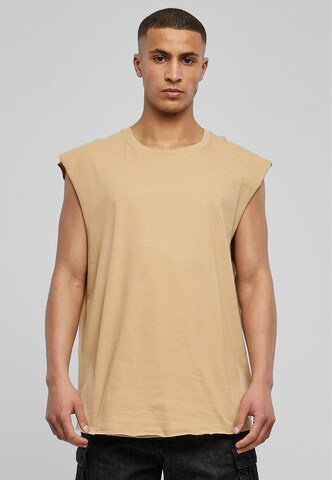 T-Shirt Urban Classics en beige : devant