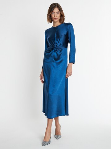 Ana Alcazar Avondjurk ' Sibea ' in Blauw