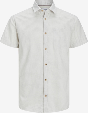 Slim fit Camicia 'Abel' di JACK & JONES in bianco: frontale