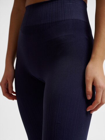 Skinny Pantalon de sport 'MT Define' Hummel en bleu