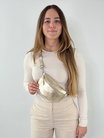 lePelou Gürteltasche 'MICA small' in Gold