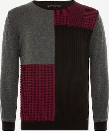 CIPO & BAXX Sweater in Grey: front