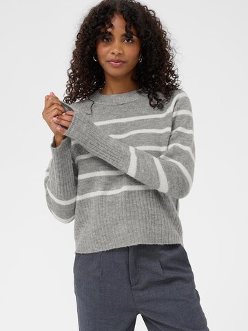 Kaffe - Pullover 'KAErin' em cinzento: frente