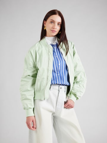 No. 1 Como Between-Season Jacket 'SITKA' in Green: front