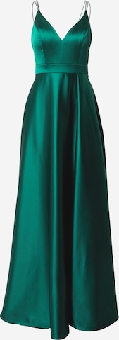 Robe de soirée LUXUAR en vert : devant