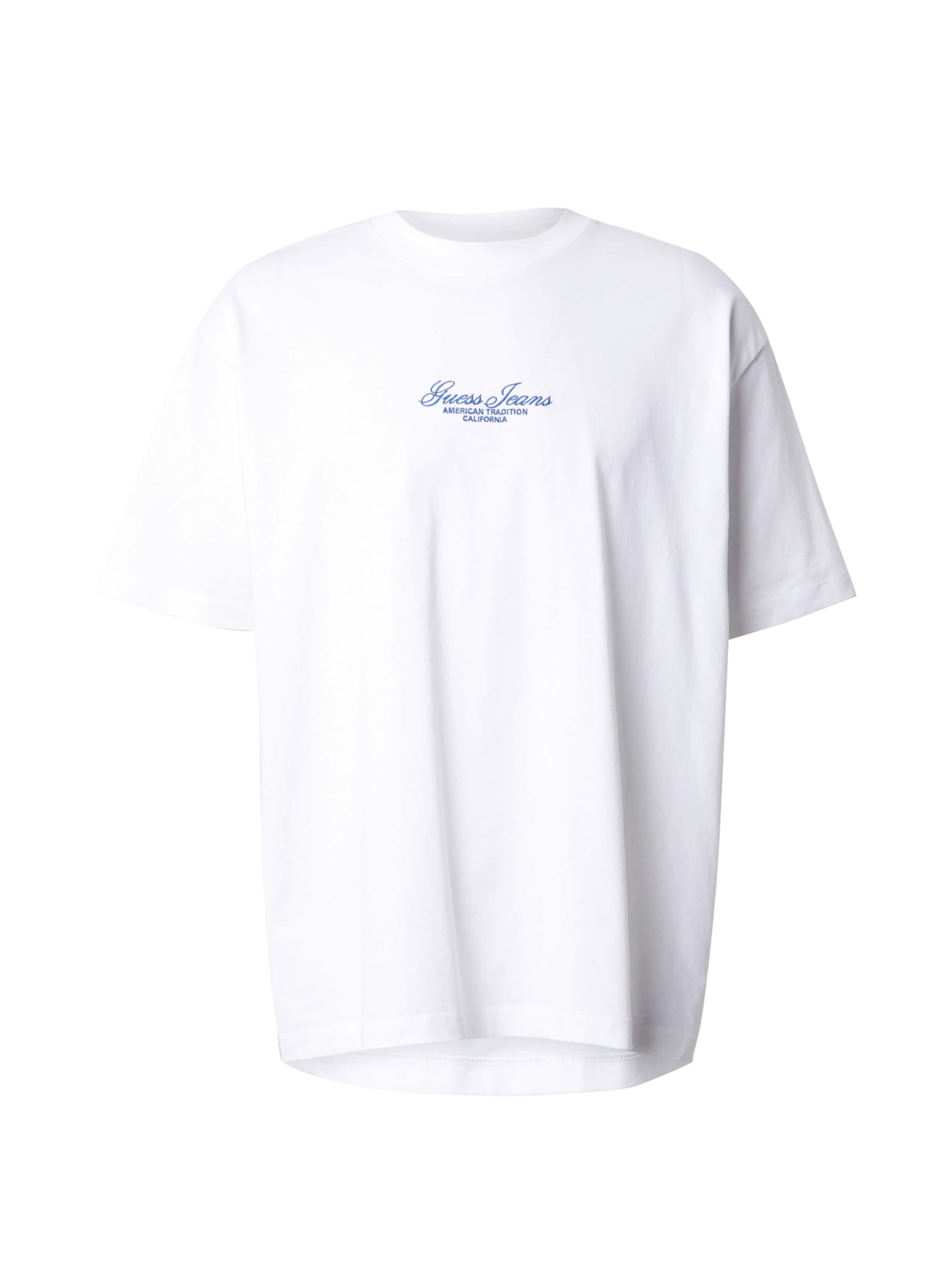 GUESS JEANS Футболка в Белый: спереди