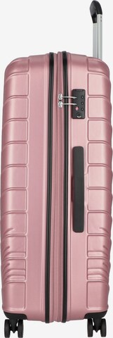 American Tourister Trolley in Roze