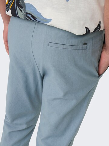 regular Pantaloni 'LINUS' di Only & Sons in blu