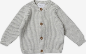 Stellou & Friends Strickjacke in Grau: Vorderseite