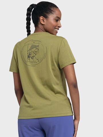 Schöffel Performance shirt ' T Shirt Buchberg L ' in Green