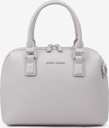 Borsa a mano di David Jones in bianco: frontale
