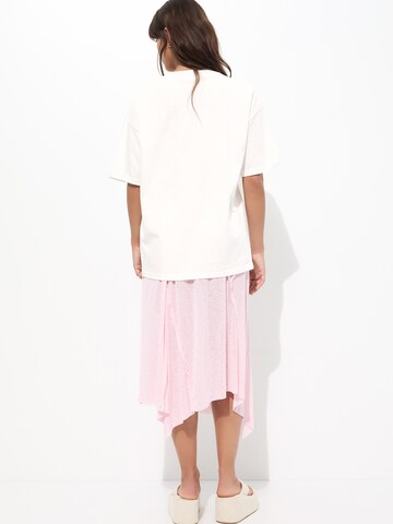 Pull&Bear T-Shirt in Weiß