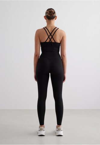 Aim'n Bustier Športni nederček 'Sense' | črna barva