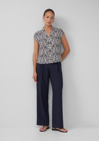 s.Oliver BLACK LABEL Blouse in Blauw