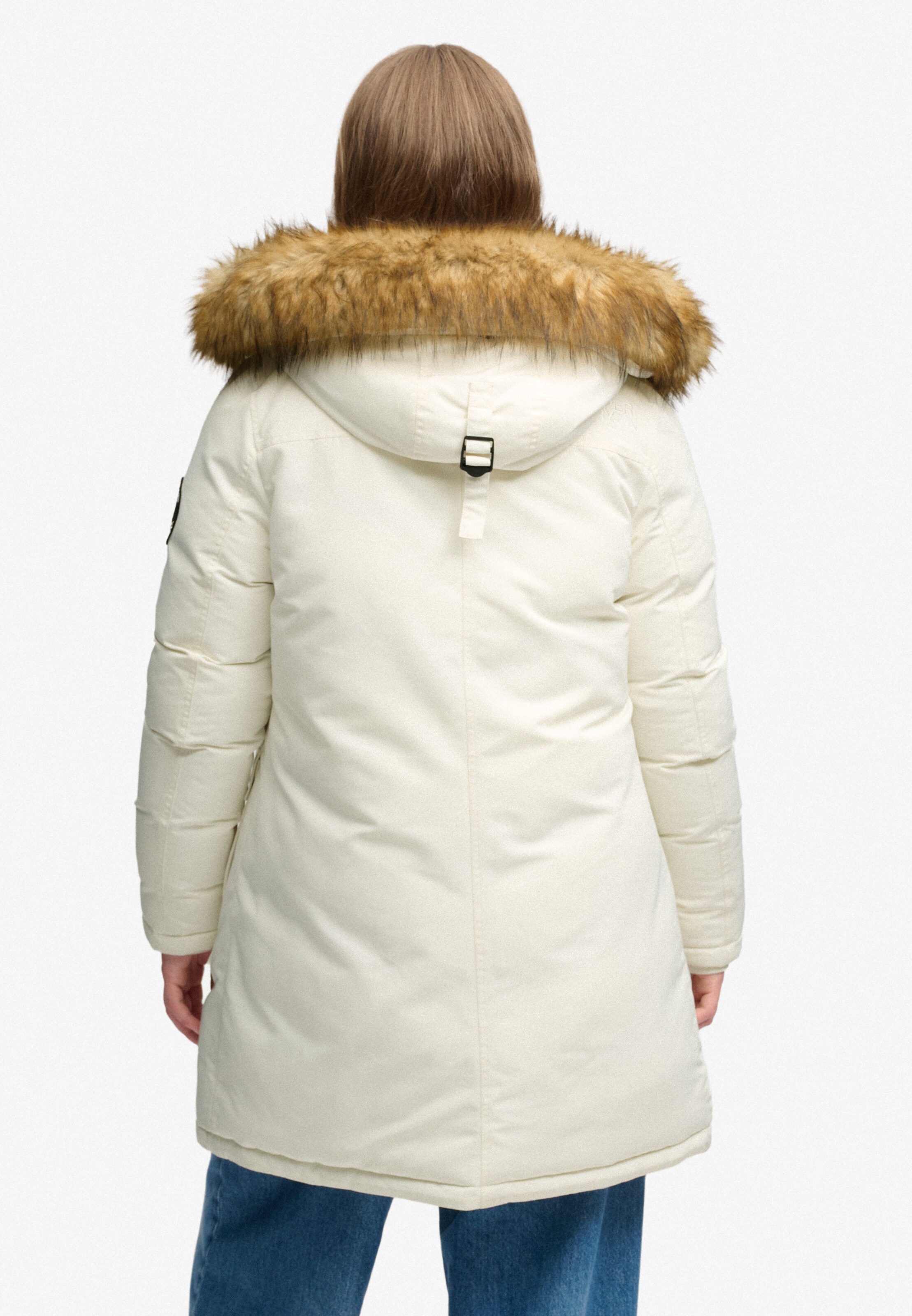 Parka d’hiver 'Everest' Superdry & Co en blanc
