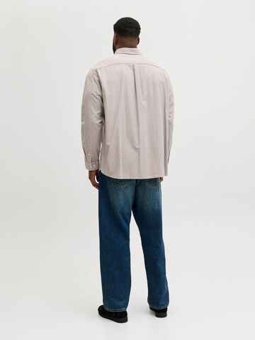 JACK & JONES Regular Fit Skjorte 'JPRBLUBARKLEY' i grå