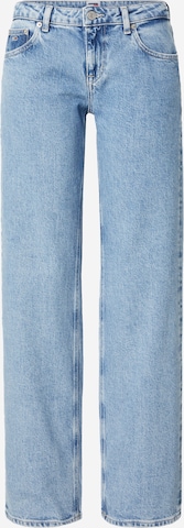 Tommy Jeans Zvonové kalhoty Džíny – modrá: přední strana