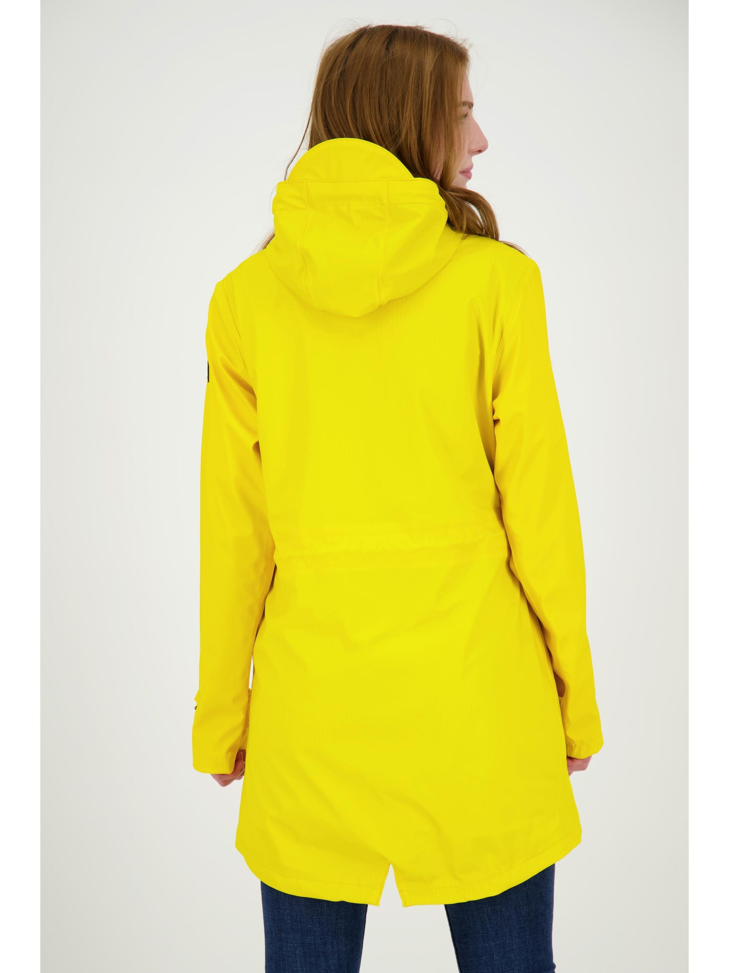 Manteau fonctionnel 'Friesennerz ankerglutliebe WMN' ankerglut en jaune