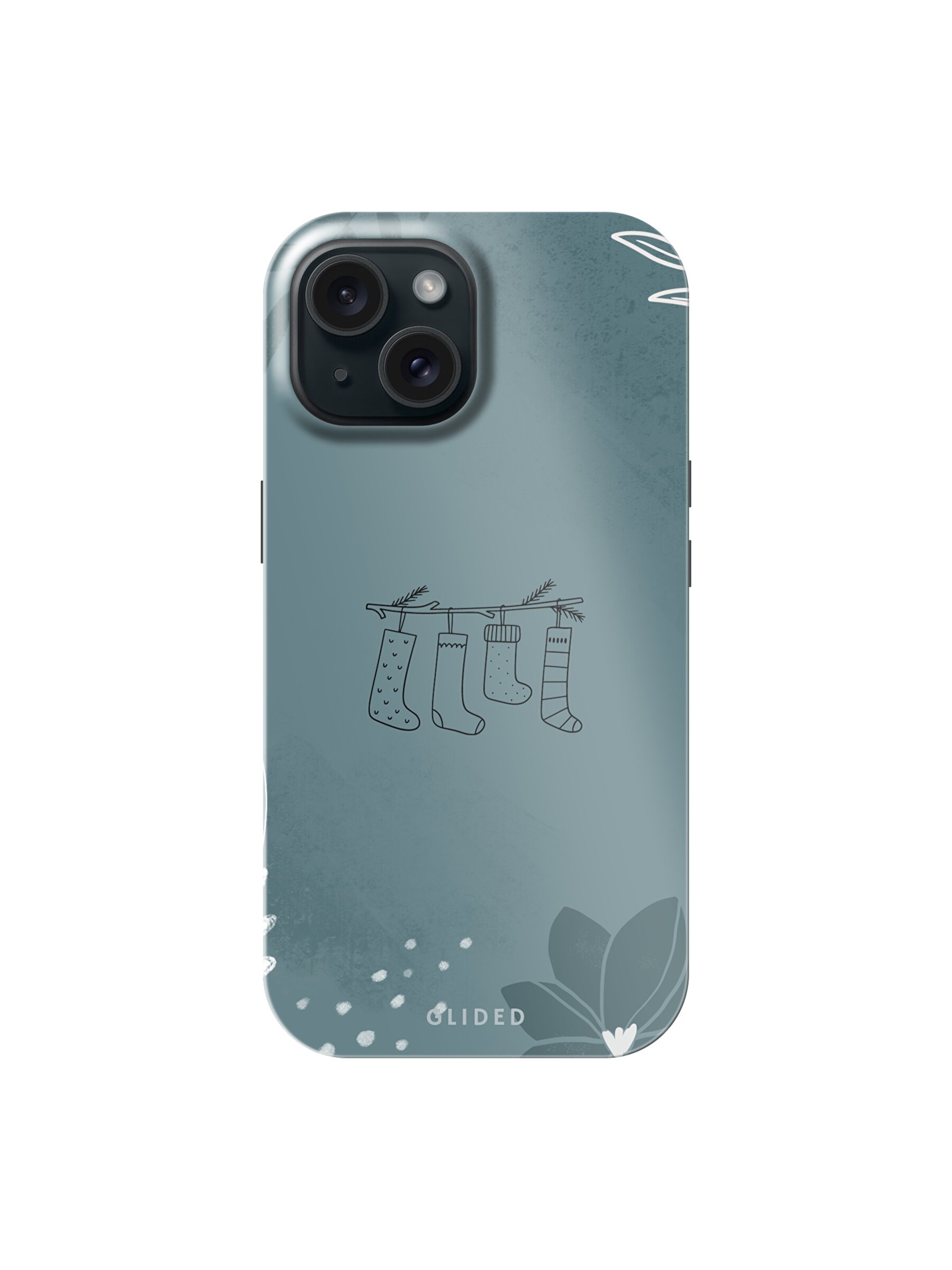 Glided Smartphone Case 'Cozy Glided Handyhülle' in Black: front