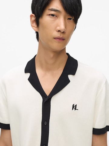 Karl Lagerfeld Тениска в бяло