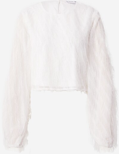 VILA Bluse 'FEATHER' in weiß, Produktansicht
