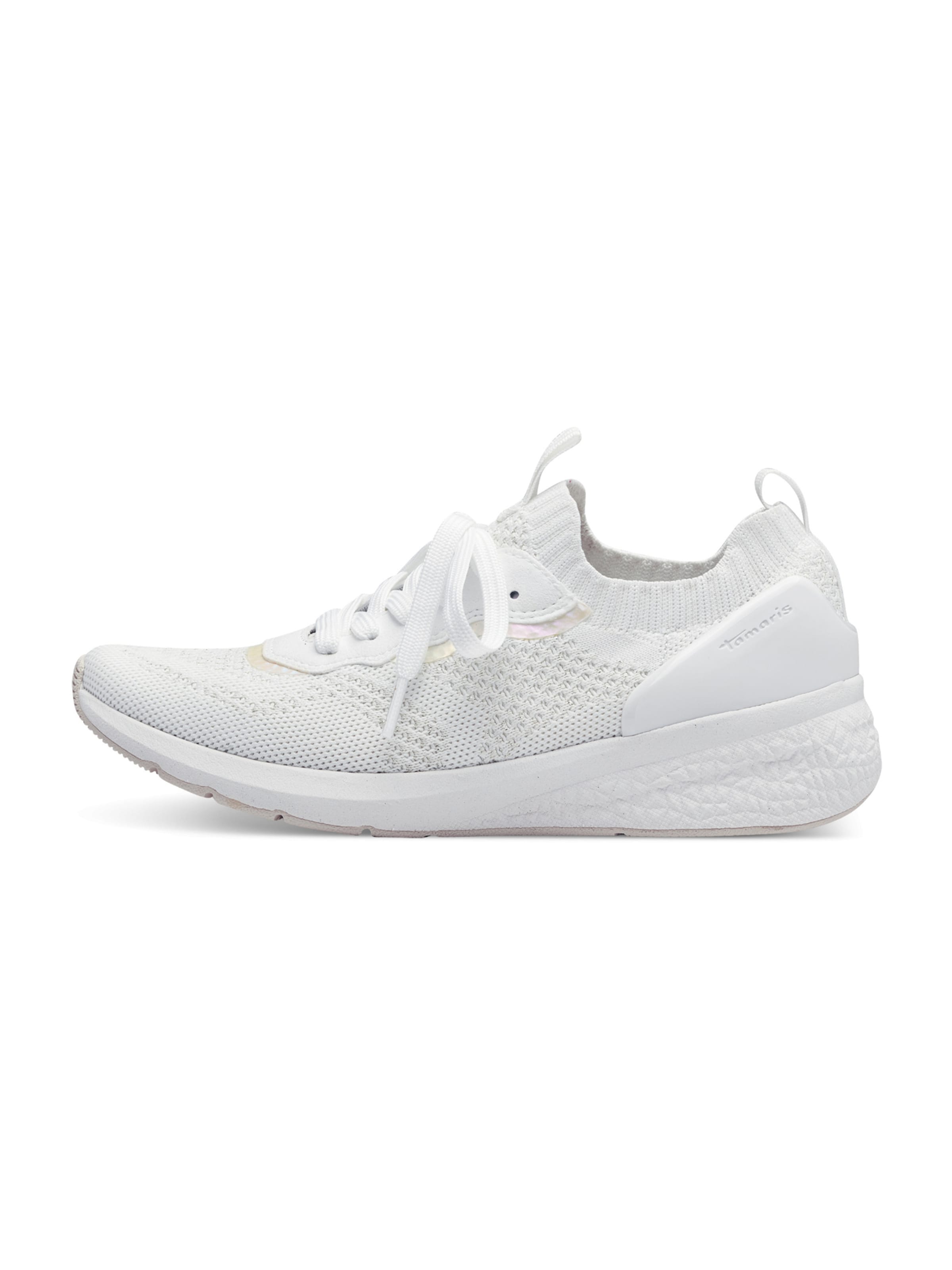 Tamaris - Sapatilhas baixas 'Fashletics' em branco