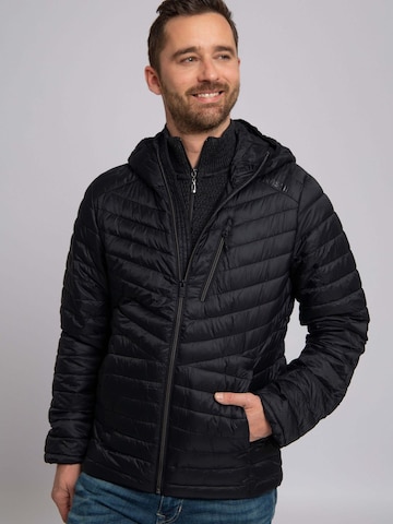 TENSON Winterjas 'Kofi' in Zwart