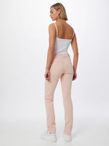 Coupe slim Pantalon QS en orange