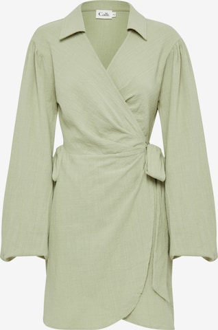 Robe-chemise 'FELIX' Calli en vert : devant